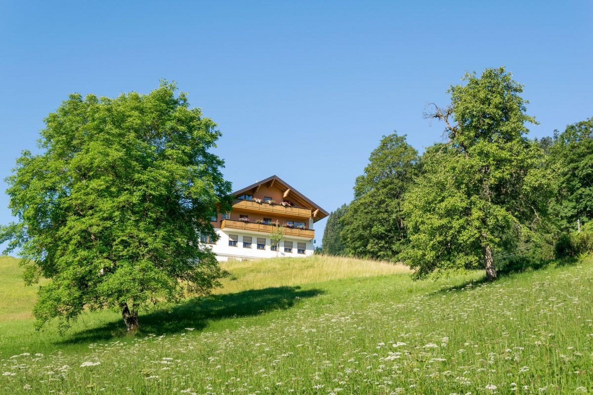 Abendstimmung über dem Chiemgau